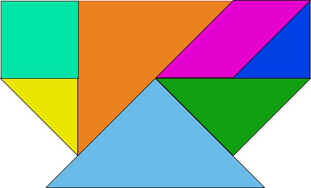 barevné tvary